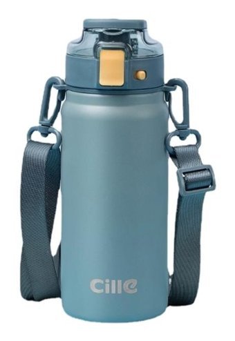 Worryfreeshopping Paslanmaz Çelik 0.6 lt Outdoor Termos Mavi