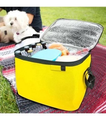 Brio İbico Paslanmaz Çelik 40 lt Outdoor Termos Sarı