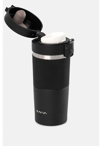 Avva B009902 Paslanmaz Çelik 400 ml Outdoor Termos Siyah
