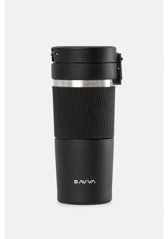 Avva B009902 Paslanmaz Çelik 400 ml Outdoor Termos Siyah