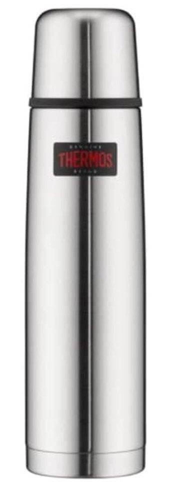 Thermos Çelik 1 lt Outdoor Termos Açık Gri