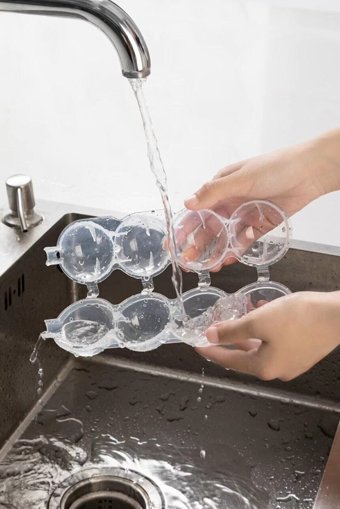 Kitchen Live Kare Şekilli Silikon Mini Renkli Buz Kalıbı