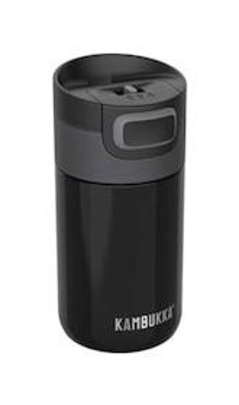 Kambukka Etna Paslanmaz Çelik 0.3 lt Outdoor Termos Siyah