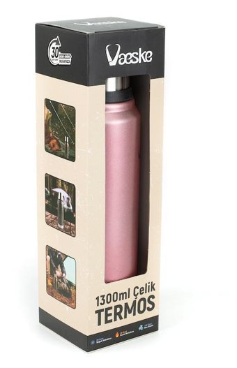 Vaeske Çelik 1.4 lt Outdoor Termos Pembe