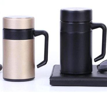 Alibee Tutamaklı Paslanmaz Çelik 0.5 lt Outdoor Termos Altın
