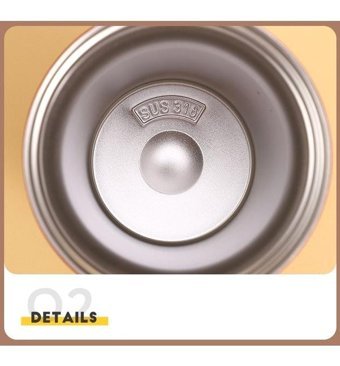 Forestbird Paslanmaz Çelik 0.45 lt Outdoor Termos Sarı