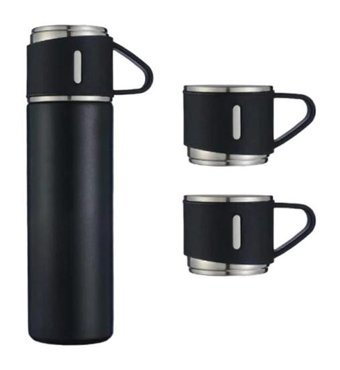 Microcase Al3678 Paslanmaz Çelik 0.5 lt Outdoor Termos Siyah