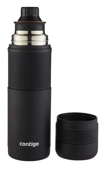 Contigo Paslanmaz Çelik 0.74 lt Outdoor Termos Siyah