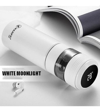 Alibee Akıllı Paslanmaz Çelik 0.45 lt Outdoor Termos Beyaz