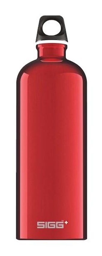 ​​Sigg Traveller Paslanmaz Çelik 1 lt Outdoor Termos Kırmızı