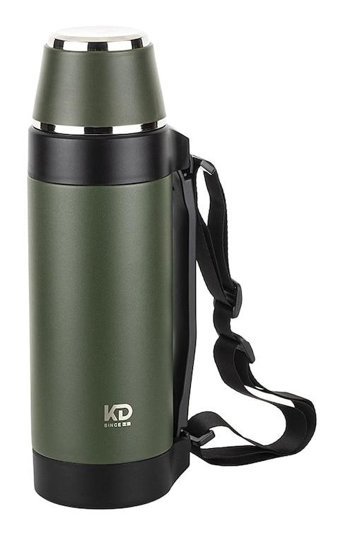 Tantitoni Okadı Paslanmaz Çelik 1.5 lt Outdoor Termos Yeşil
