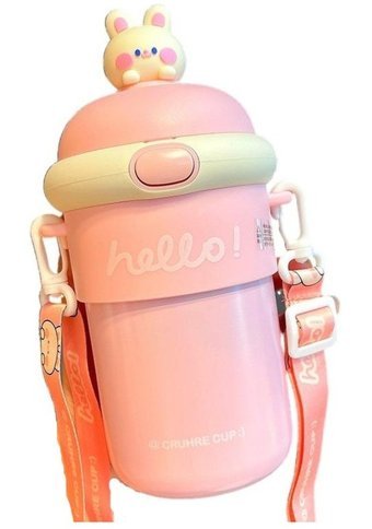 Worryfreeshopping Paslanmaz Çelik 0.51 lt Outdoor Termos Pembe