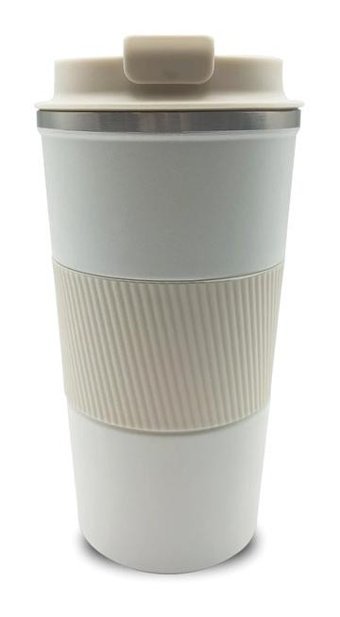 Aliyosso Kaydırmaz Silikon 0.5 lt Outdoor Termos Beyaz