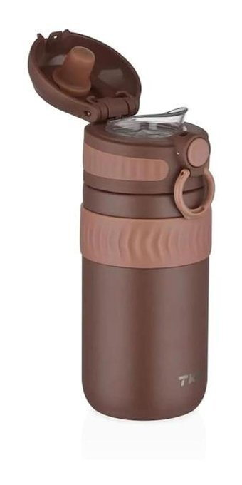 Vagonlife T2006 Paslanmaz Çelik 0.45 lt Outdoor Termos Kahverengi