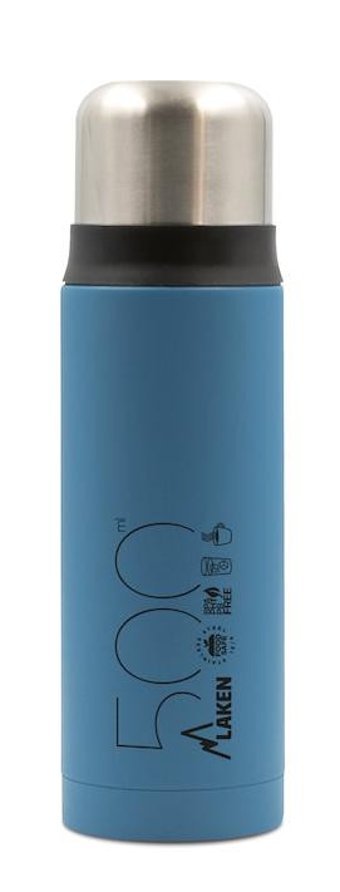 Laken Lk1850A Paslanmaz Çelik 0.5 lt Outdoor Termos Mavi