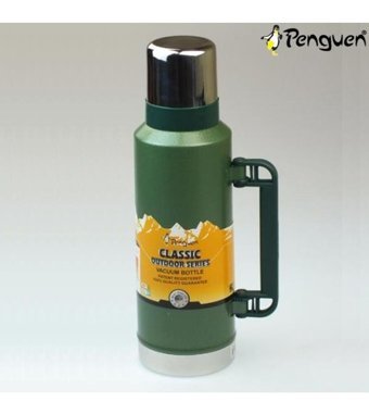 Penguen Png-1200Y Çelik 2 lt Outdoor Termos Yeşil