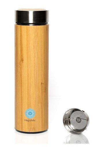 Hepsimis Bambu Çelik 500 ml Outdoor Termos Çok Renkli