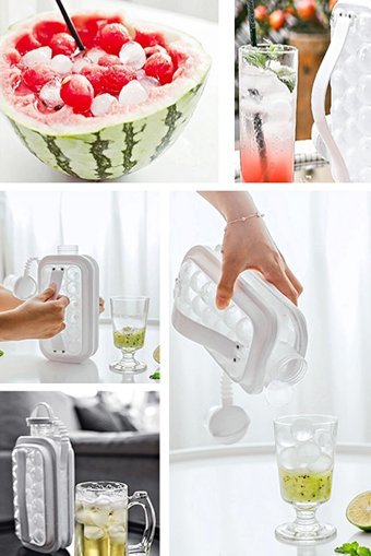 Home & Home Kare Şekilli Silikon Mini Renkli Buz Kalıbı