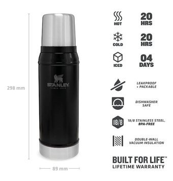 Stanley Stan Classic Paslanmaz Çelik 0.75 lt Outdoor Termos Çok Renkli