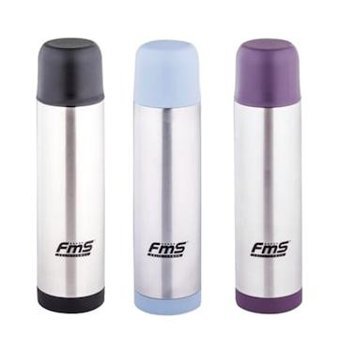 Fms Çelik 0.75 lt Outdoor Termos Gri