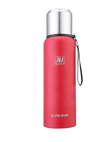 Alibee 304 Paslanmaz Çelik 1 lt Outdoor Termos Kırmızı