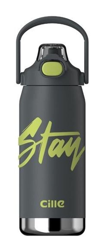 Hyt Dış Mekan Paslanmaz Çelik 0.95 lt Outdoor Termos Gri