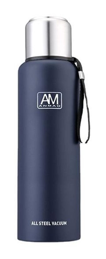 Hyt Steel Paslanmaz Çelik 800 ml Outdoor Termos Mavi