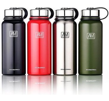 Alibee Paslanmaz Çelik 1.5 lt Outdoor Termos Kırmızı