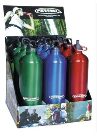 Ferrino Drink Alüminyum 1 lt Outdoor Termos Çok Renkli