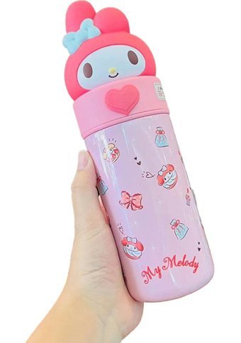 Xcj Paslanmaz Çelik 350 ml Outdoor Termos Pembe