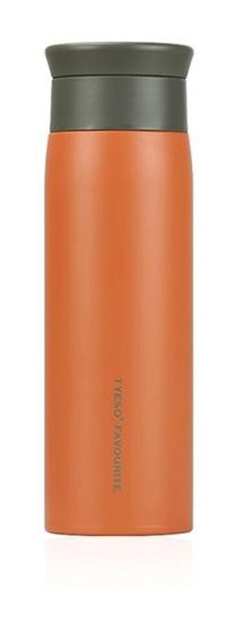 Tyeso Grace Paslanmaz Çelik 500 ml Outdoor Termos Turuncu