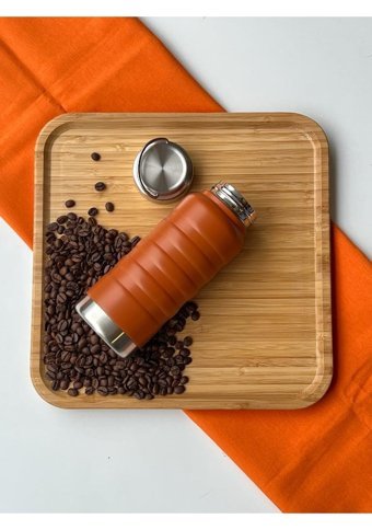Cooker Çelik 0.4 lt Outdoor Termos Hardal