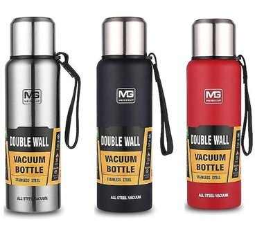 Alibee Double Wall Paslanmaz Çelik 1.5 lt Outdoor Termos Gümüş