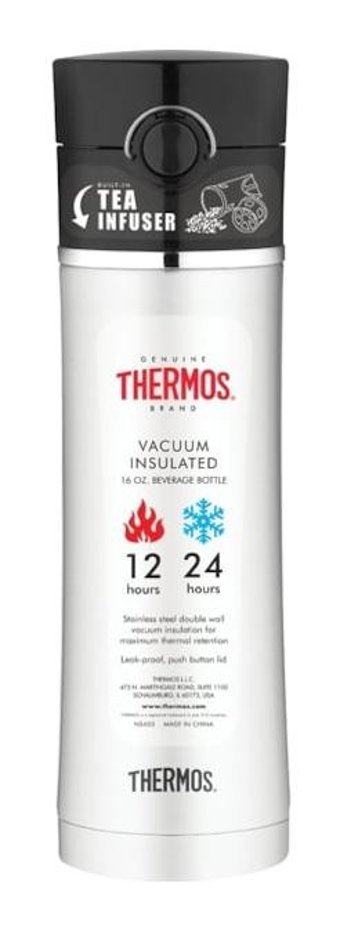 Thermos Ns 403 Paslanmaz Çelik 0.47 lt Outdoor Termos Siyah