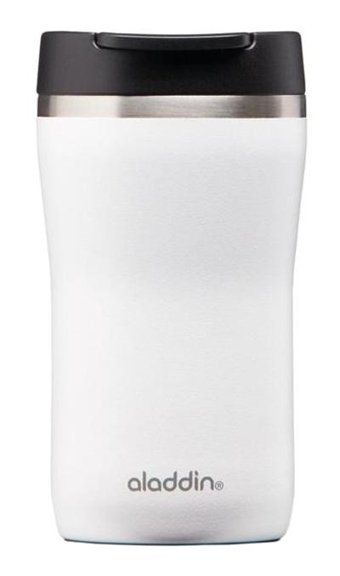 Aladdin Cafe Thermavac Paslanmaz Çelik 0.25 lt Outdoor Termos Beyaz