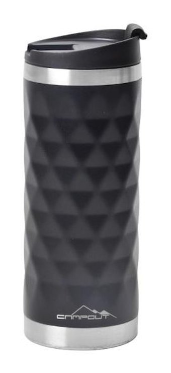 Nurgaz Campout Paslanmaz Çelik 0.5 lt Outdoor Termos Siyah