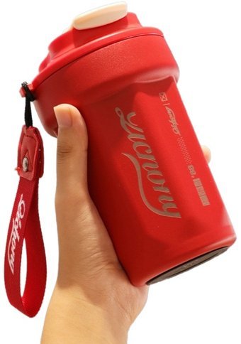 Hyt Taşınabilir Paslanmaz Çelik 0.48 lt Outdoor Termos Kırmızı