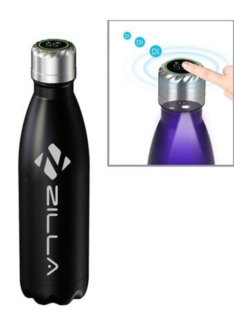CBTxGlobal Lcd Ekran Paslanmaz Çelik 0.5 lt Outdoor Termos Siyah