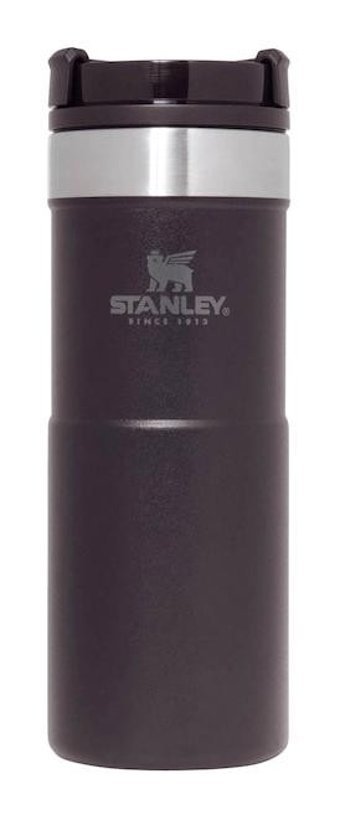 Stanley The Neverleak Paslanmaz Çelik 0.35 lt Outdoor Termos Siyah
