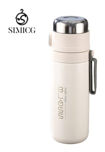 Simicg Paslanmaz Çelik 0.5 lt Outdoor Termos Beyaz