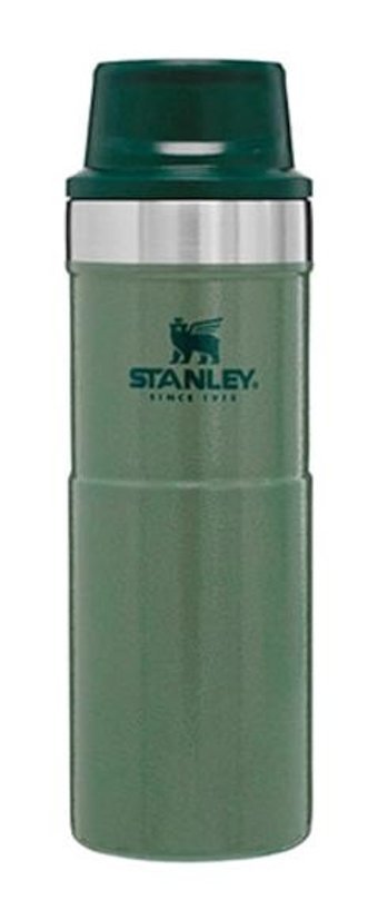 Stanley Trigger Action Paslanmaz Çelik 0.47 lt Outdoor Termos Yeşil