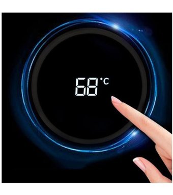 Alibee Akıllı Paslanmaz Çelik 400 ml Outdoor Termos Siyah