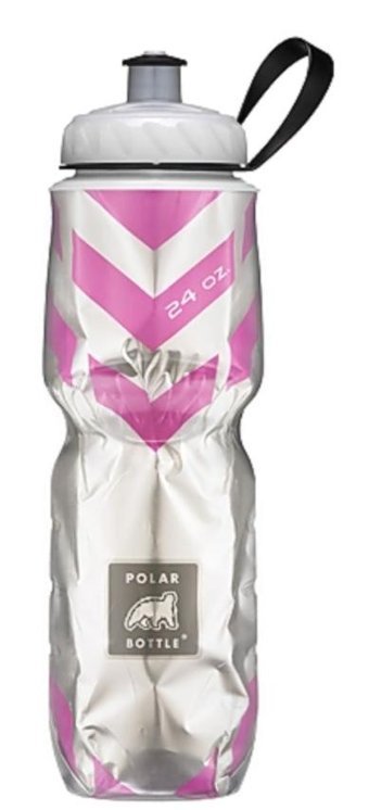 Polar Bottle Insulated Chevron Çelik 0.7 lt Outdoor Termos Pembe