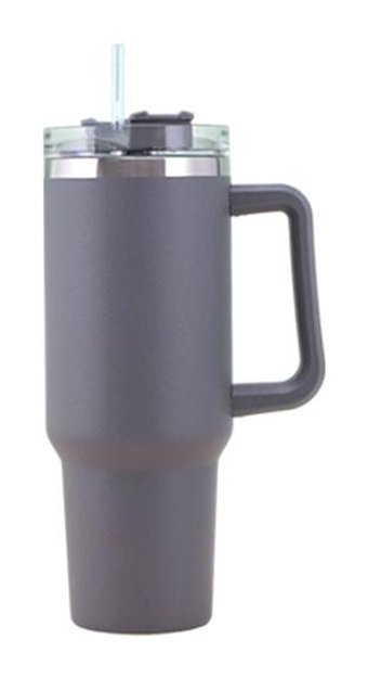 Hyt Dış Mekan Paslanmaz Çelik 1 lt Outdoor Termos Füme - Gri