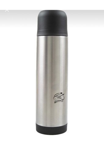 Cooker Ckr2002 Çelik 0.75 lt Outdoor Termos Siyah