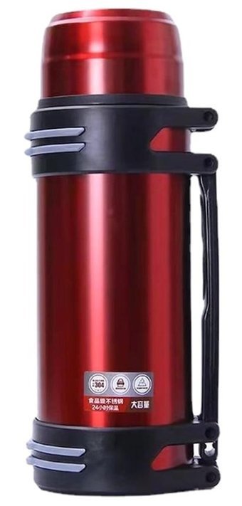 Xcj Paslanmaz Çelik 2 lt Outdoor Termos Kırmızı