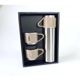 777 Hotcold Bardaklı Paslanmaz Çelik 0.5 lt Outdoor Termos Kahverengi