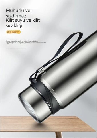 Hyt Portatif Paslanmaz Çelik 700 ml Outdoor Termos Yeşil