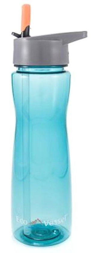 Eco Vessel Tritan Plastik 0.75 lt Outdoor Termos Mavi