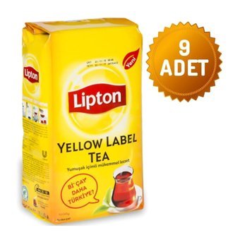 Lipton Yellow Label Çay 9x1 kg